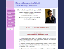 Tablet Screenshot of drdacka.cz